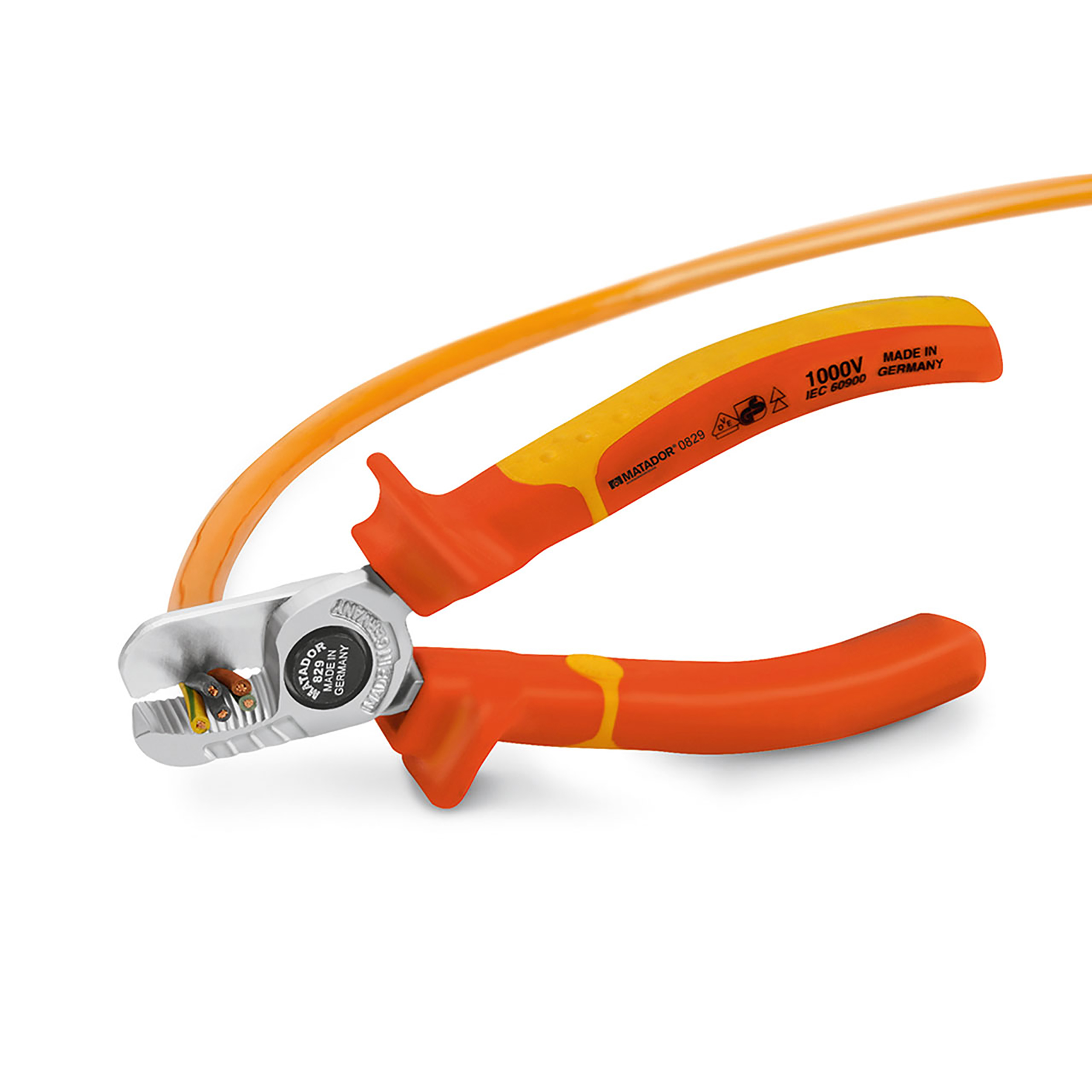 VDE cable cutter, 160 mm, MATADOR item no.: 08291160