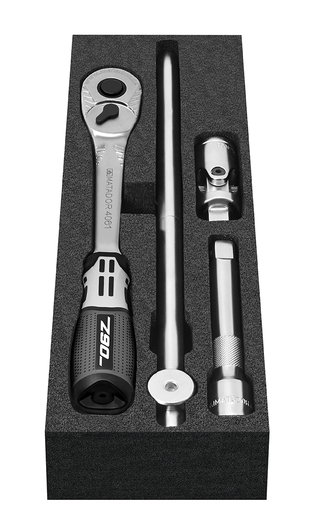 Cube XL: ratchet set 5-pcs., 12.5 mm (1/2"), MATADOR 81504061