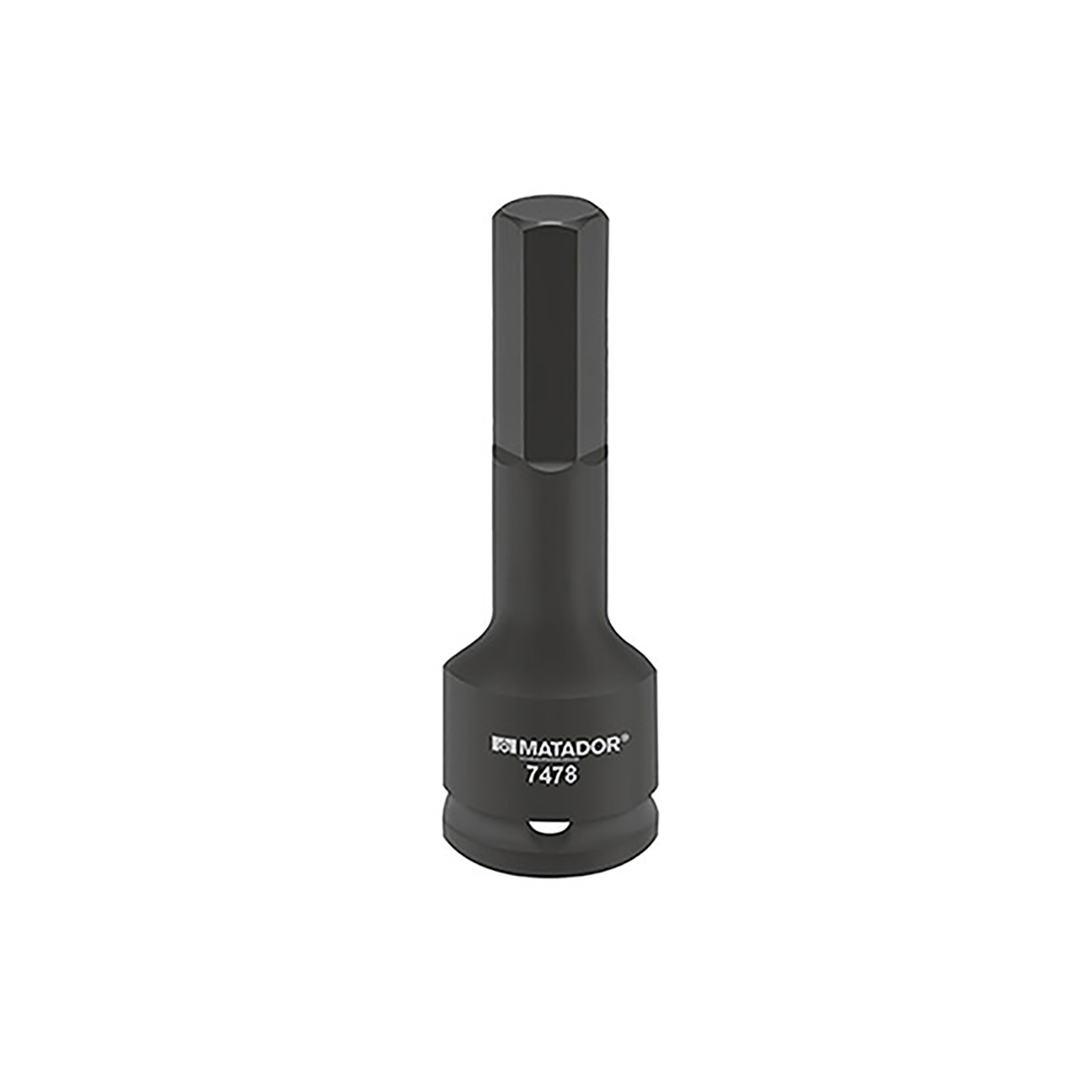 Power screwdriver bit, 1/2": 6 mm, MATADOR item no.: 74780060