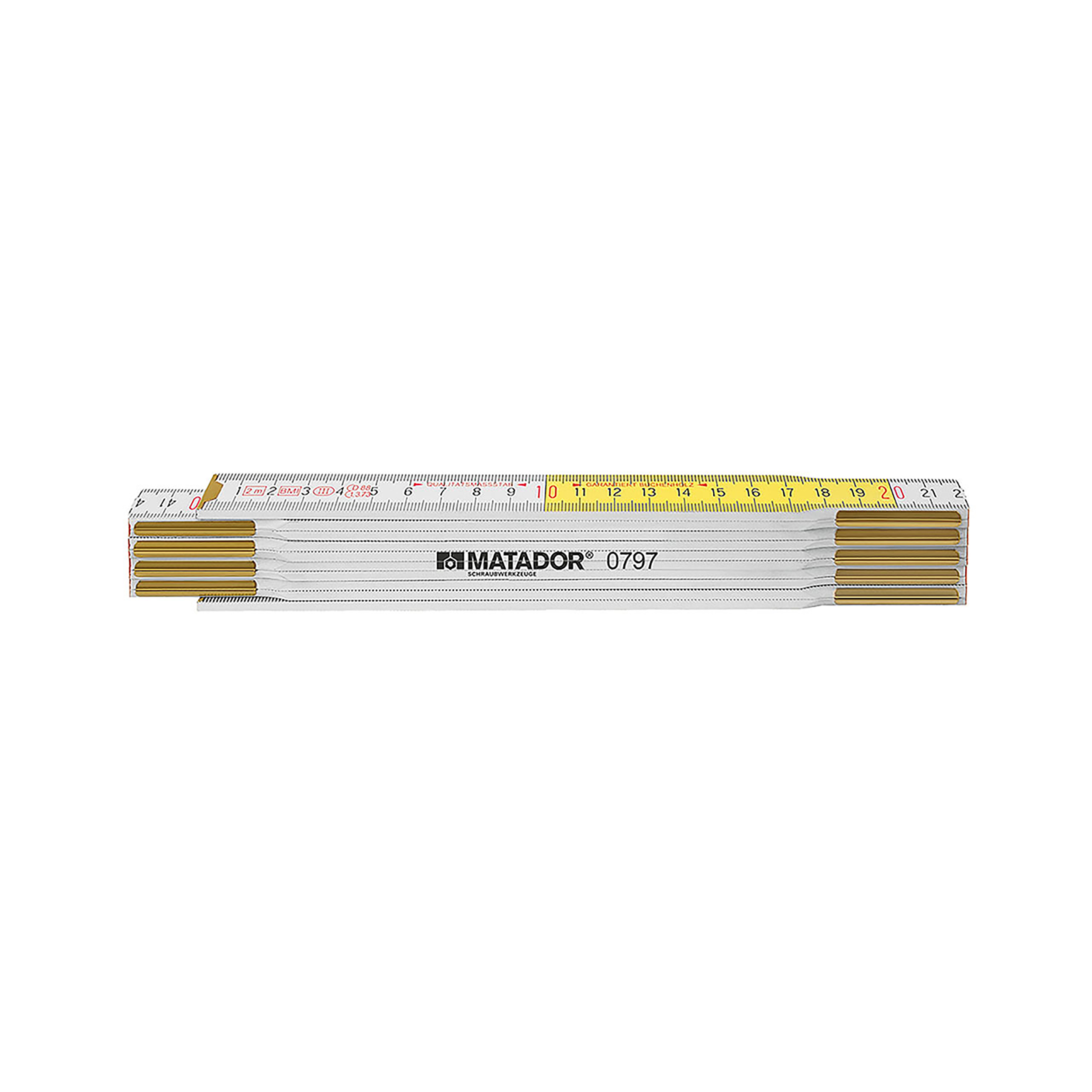 Zollstock, Holz, 2 m, MATADOR Art.-Code: 07970001