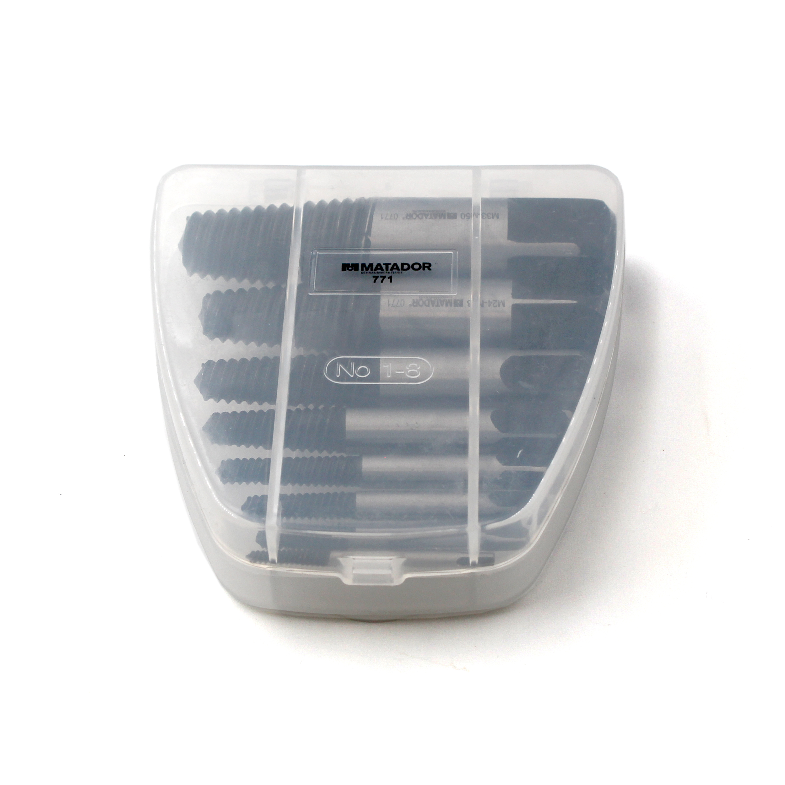 Schraubenausdreher-Satz, 8-tlg., M3-M50, 1/8-1.3/4", MATADOR Art.-Code: 07710003