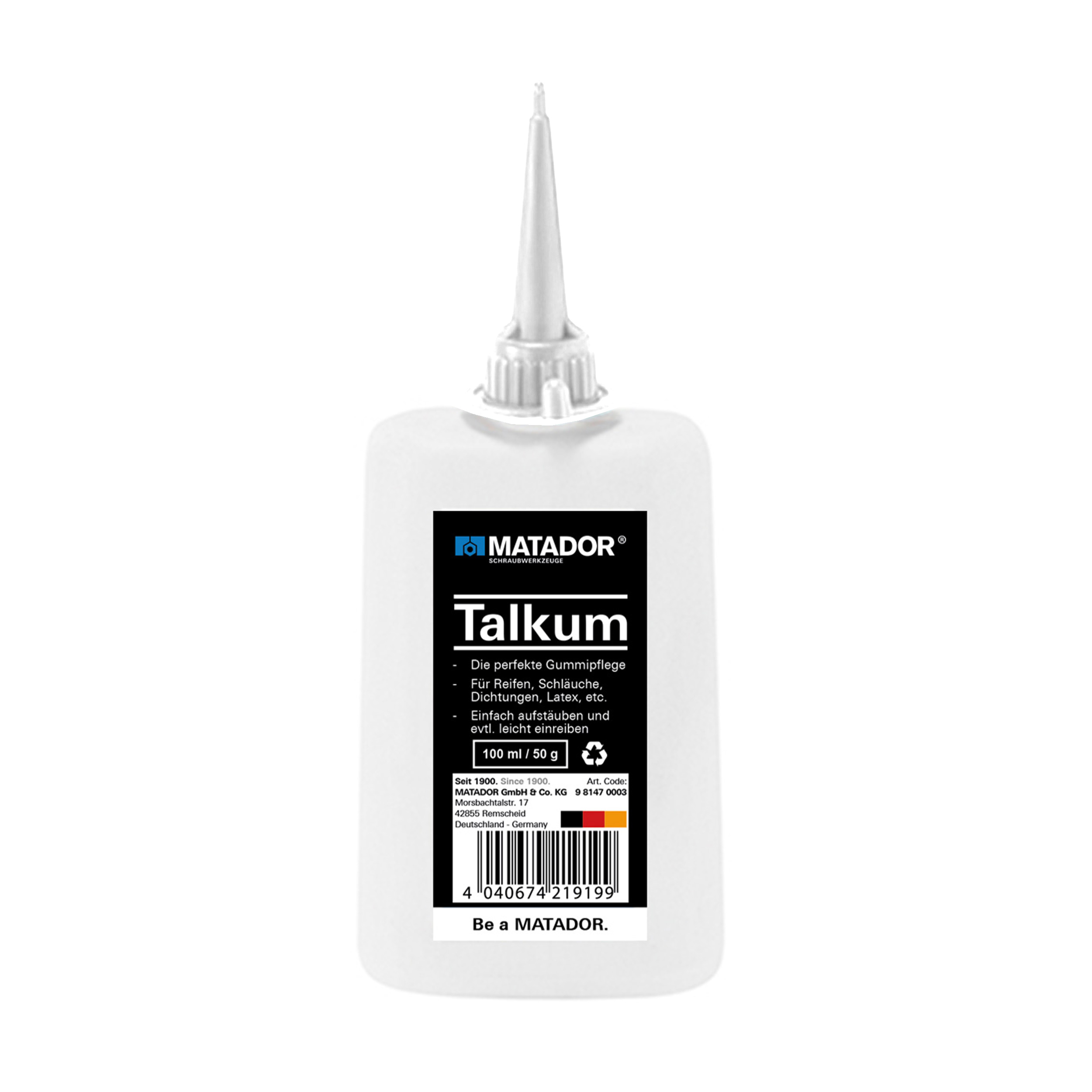 Talkum, 100 ml, MATADOR Art.-Code: 81740003