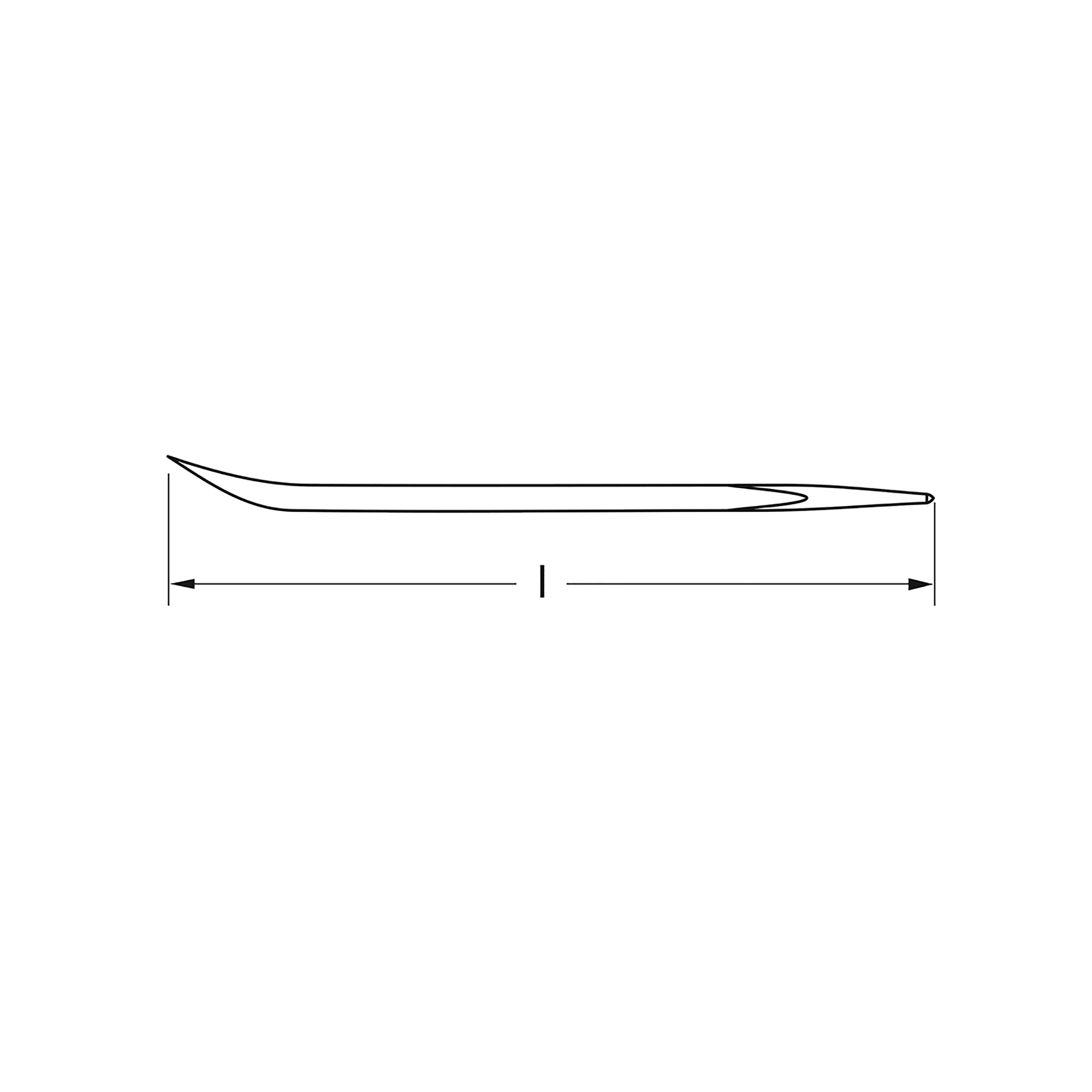 Hebeleisen, 4-kt. mm Schaft, MATADOR Art.-Nr. 07590001