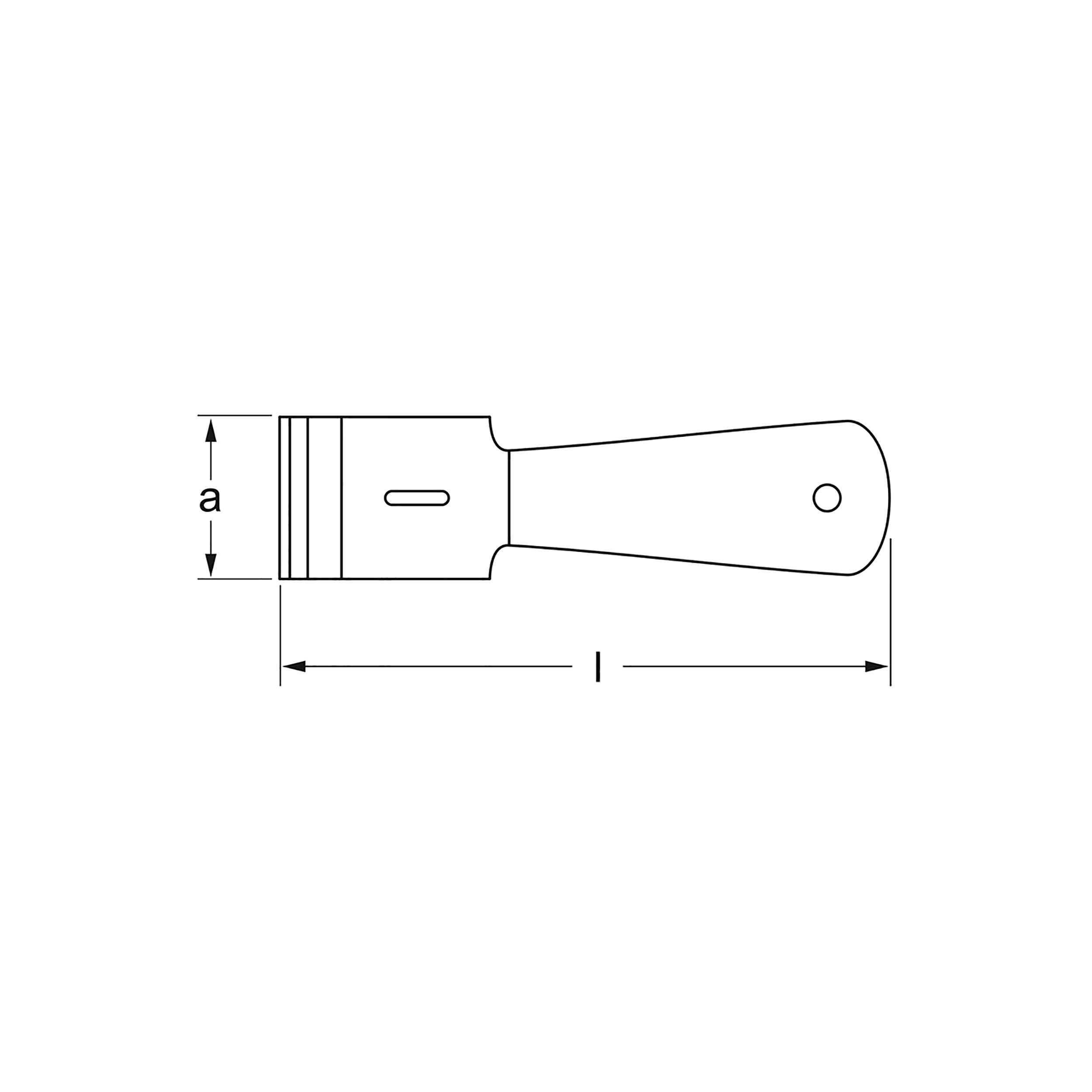 Raschietto per vetro, 120x40 mm, MATADOR codice articolo: 08410001 Raschietto per vetro, 120x40 mm, MATADOR codice articolo: 08410001