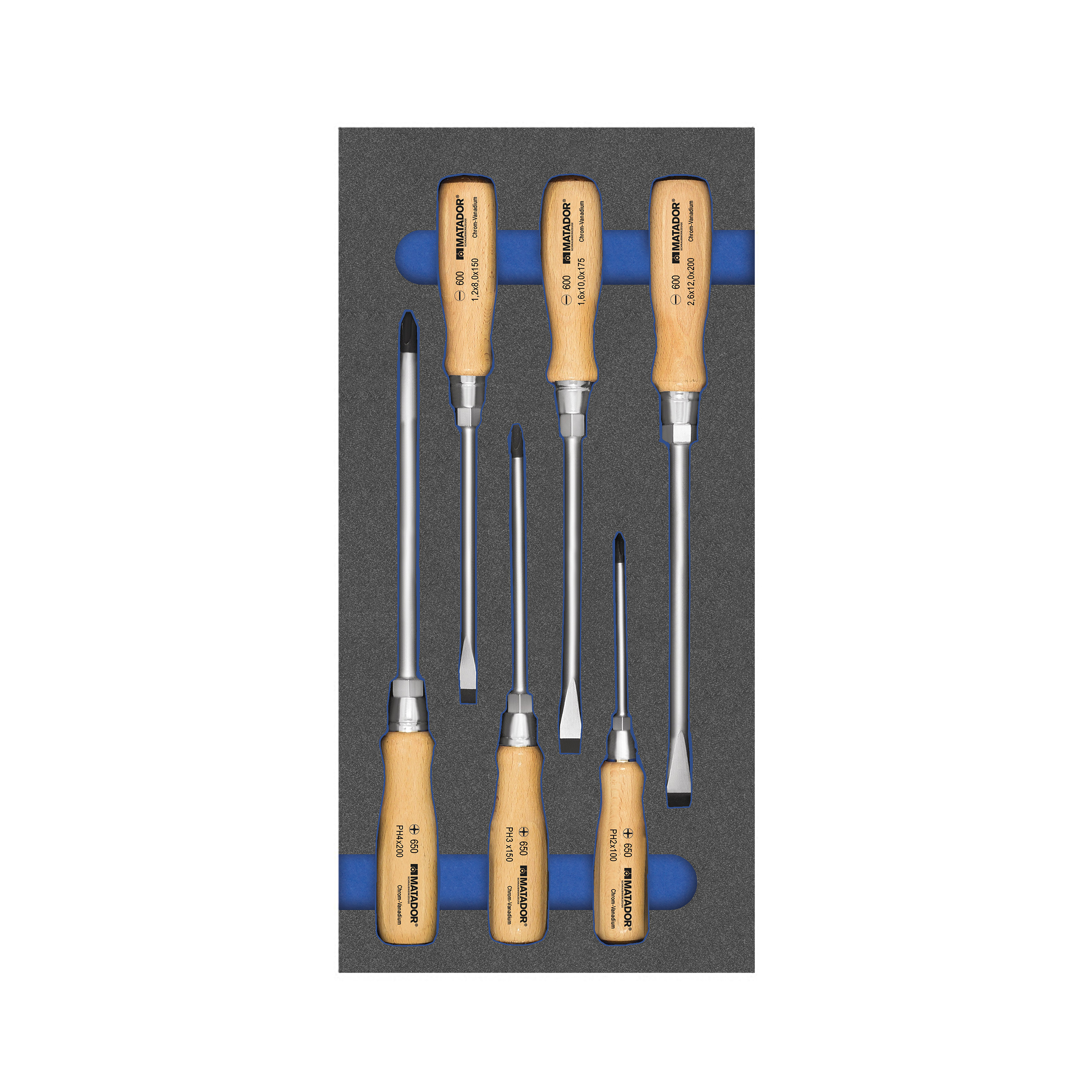 MTS module (1/3): Screwdriver set 6 pcs MATADOR 81641653