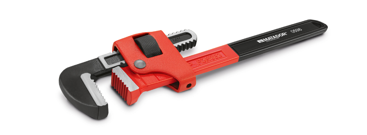 One-hand pipe wrench, MATADOR 0598